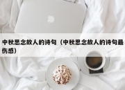 中秋思念故人的诗句（中秋思念故人的诗句最伤感）
