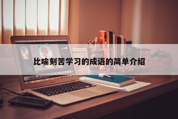 比喻刻苦学习的成语的简单介绍