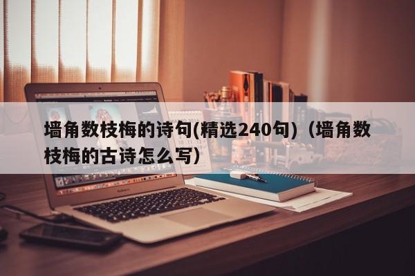 墙角数枝梅的诗句(精选240句)（墙角数枝梅的古诗怎么写）